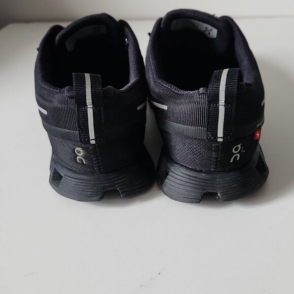 *SOLD* ON RUNNING | Cloud 5 Textile Synthetic Black Trainers sneakers sz 6.5 - Picture 5 of 6